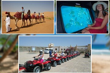 ATV Safari, Camel Ride, Semi-submarine, and Parachute - Hurghada