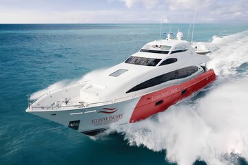 Dubai Exclusive Super Yacht Sunset Tour With Dinner