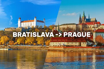 Bratislava-Prague One-Way Sightseeing Tour 