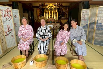 Osaka:Zen Tea Ceremony and Foot Bath Experience<45-min>