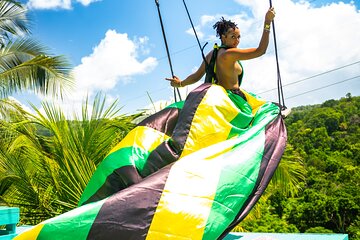 Jamaica Swing Drone Photoshoot with Dress Lunch and Transport