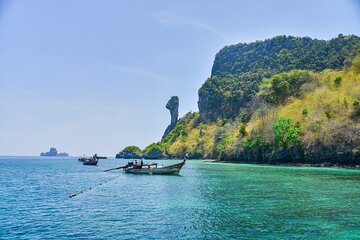 Krabi 4 Islands Day Tour by Longtail or Speedboat