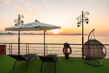 Halong Bay Full Day Tour with Buffet Lunch and Sunset Party