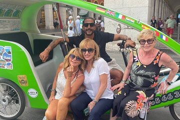 Guided Eco-Friendly Bike Taxi Tour from Nice