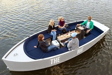 Cozy Sloop Canal Cruise with max 8 quests