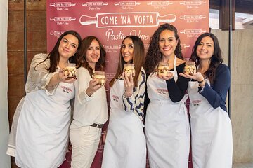 Rome: Pasta and tiramisu class with wine pairing at Come Na Vorta