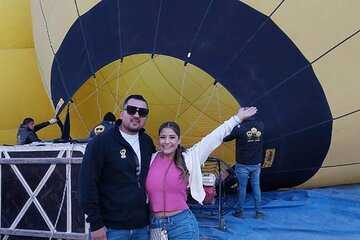 Incredible Hot Air Balloon Ride over Teotihuacan from CDMX