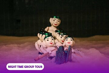 Authentic Vietnamese Dinner And Water Puppet Experience