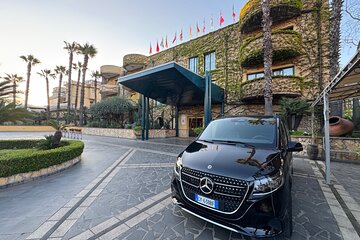 Private Transfer with Luxury Van from Taormina To Naples 