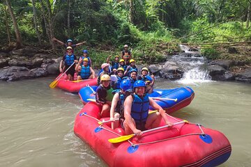 Lombok White Water Rafting Ricefield and Waterfall Tour