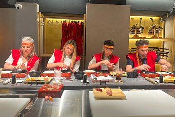 Sushi Making Samurai Experience at Asakusa