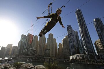 Zipline Dubai Marina XLine With Private Transfer