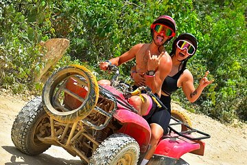 Off-Road Adventure in Cancun, Zipline Fly & Cenote Jump