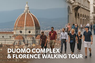 Duomo Complex and City Walking Tour with Cupola Entry Tickets