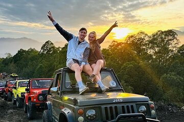 Kintamani Sunrise and Black Lava Jeep Tour