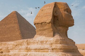 Full day to Giza Pyramids and Grand Egyptian Museum, And felucca