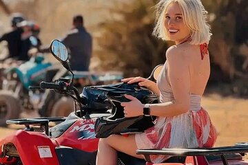 Escape to Agafay Desert Quad Bike Camel Ride and Dinner Show