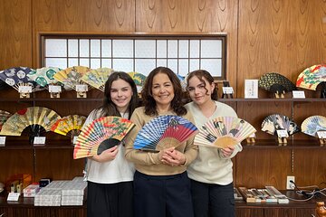 Nagoya Castle Visit & Folding Fan Workshop
