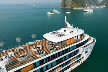 Discover Halong Bay - Titop Island - Surprise Cave 1 Day with Lunch From Hanoi