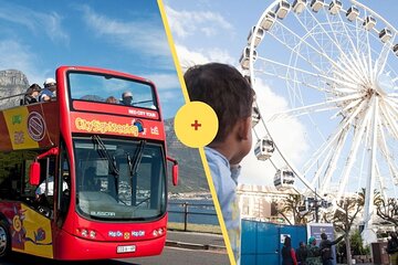 Cape Town: Hop-On Hop-Off Bus Tour and Cape Wheel Combo