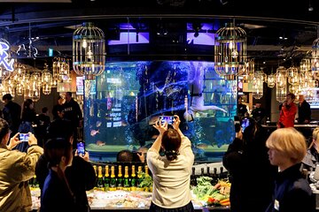 Unique Tokyo Dining Experience with Live Ama Diving