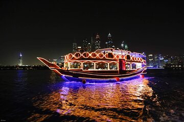 Moonlight on the Marina A Traditional Dhow Cruise Experience