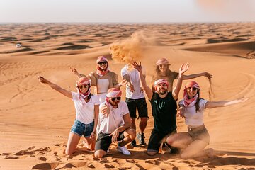 Desert Safari Morning with Camel Ride and Sand Boarding