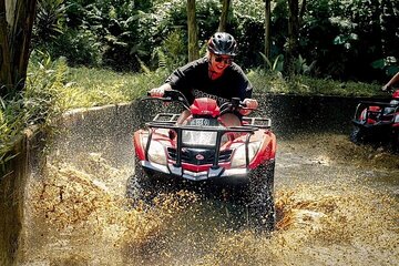 Full Day Tour ATV Adventure and Tegenungan Waterfall and Temples