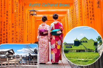 From Osaka: Fushimi Inari -taisha, Omihachiman and La Collina