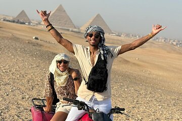 Giza Pyramids & The Sphinx with ATV Quads, Shopping and Camels