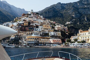 Positano , Praiano to Capri private boat tour 