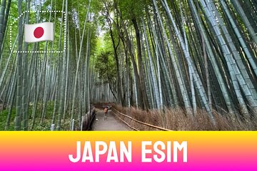 Japan eSIM - Zero Roaming Fees & Up to 50GB of Data