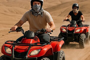 Agafay Desert Quad & Camel Rides with Dinner Show