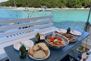 Fishing Experience from Kavos with Blue Lagoon Swim in Sivota