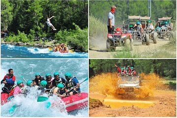 Antalya Ultimate Combo Buggy Zipline Jeep Safari Rafting