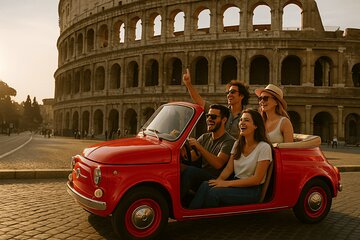 Tour in 500 Dolce Vita: Highlights of Rome