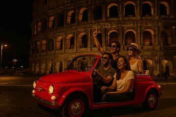 500 Dolce Vita Tour Rome by Night