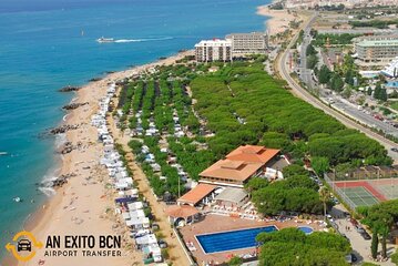 Private transfer from Airport Barcelona to Santa Susanna