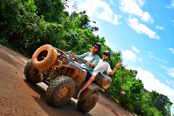 ATV, Zipline & Cenote Adventure & Speedboat Snorkeling Tour Combo