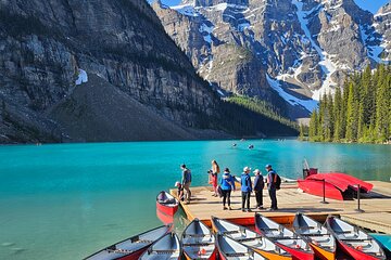 Moraine Lake and Lake Louise shuttle