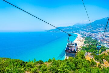 Explore Alanya City by Bus with Boat Ride and Cable Car