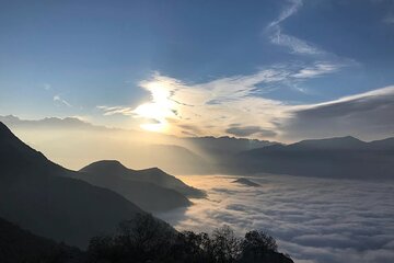 Hiking in View of Santiago Cerro El Carbón 1365