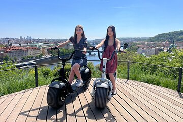 Prague Fat Tire or Regular Scooter City Tour