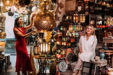 Private Visit to Cairo's Khan el-Khalili Market with Local Dish