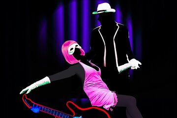 Images of Love The Black Light Theatre Show in Prague
