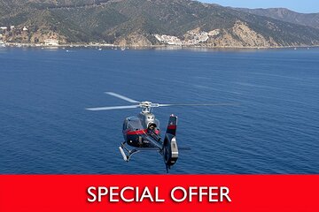 Helicopter Transfer: Long Beach to Catalina Island