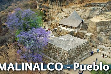 Malinalco Aztec Temple Tour + Traditional Mexican Food in Town