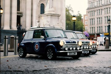 Private tour of the most beautiful places in Paris in Mini Austin