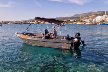 Rent a Boat Licence-Free to Discover Paros