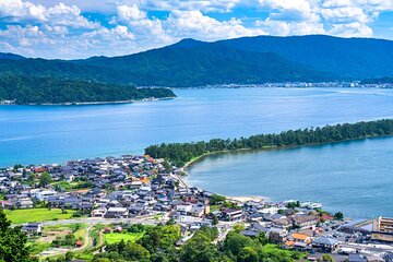 Scenic View of Amanohashidate and Ine Village from Osaka